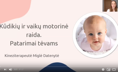 Kūdikio raida nuo gimimo iki 2-iejų metų